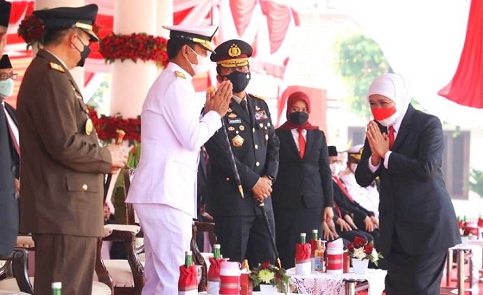 Gubernur Khofifah: Pancasila Modal Bangkit dari Keterpurukan dari Pendemi Covid-19
