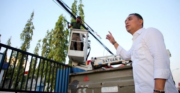 Surabaya Bebas Gelap,  3,5 Tahun, 113.426 PJU Terpasang hingga Perkampungan