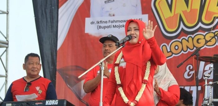 Berlomba Munculnya Potensi Desa di Kabupaten Mojokerto, Kini Giliran Water Park Long Storage Kwatu Diresmikan Bupati Ikfına