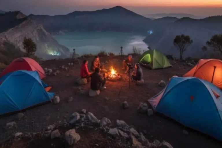 Kembali ke Alam: Tren Healing dengan Camping di Kaki Gunung Ijen