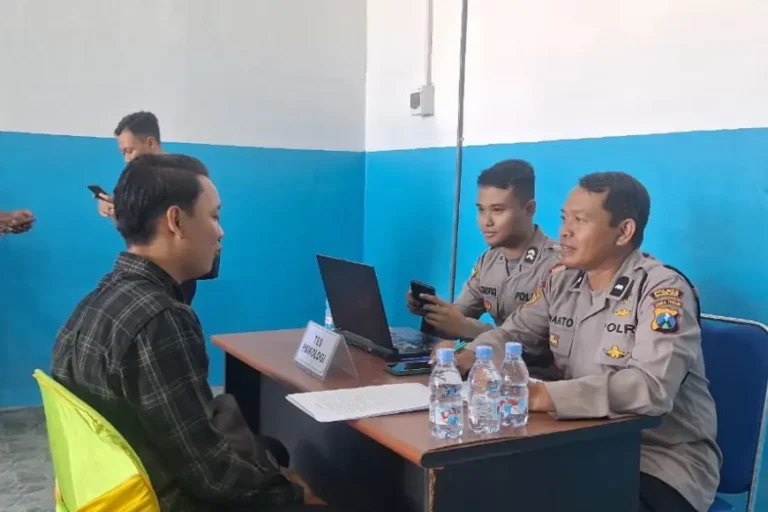 Polres Nganjuk Mulai Seleksi 72 Calon Pekerja di SPPG