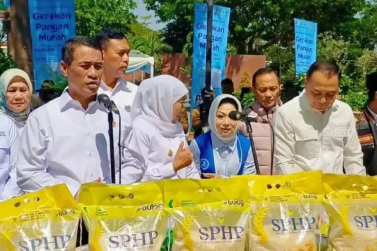 GPM Serentak di Jatim, Mentan Gelontorkan 2.400 Ton Beras Murah