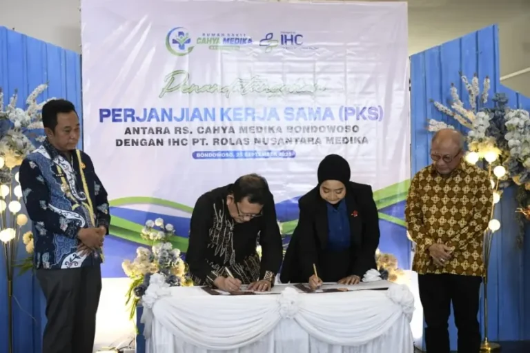 Bupati Bondowoso Resmikan Kerja Sama Operatorship antara RS Cahya Medika dengan PT Rolas Nusantara Medika