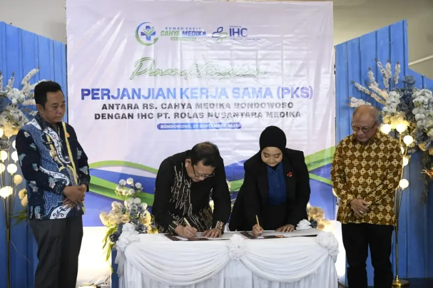 Bupati Bondowoso Resmikan Kerja Sama Operatorship antara RS Cahya Medika dengan PT Rolas Nusantara Medika