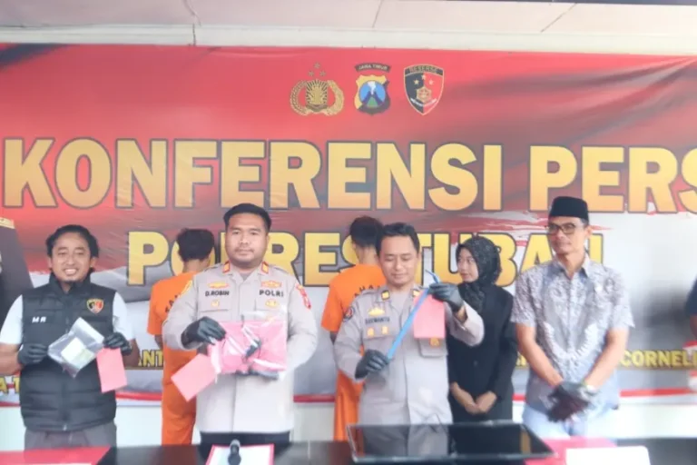 Satreskrim Polres Tuban Ringkus Spesialis Curat, Seorang Pelaku Dilumpuhkan