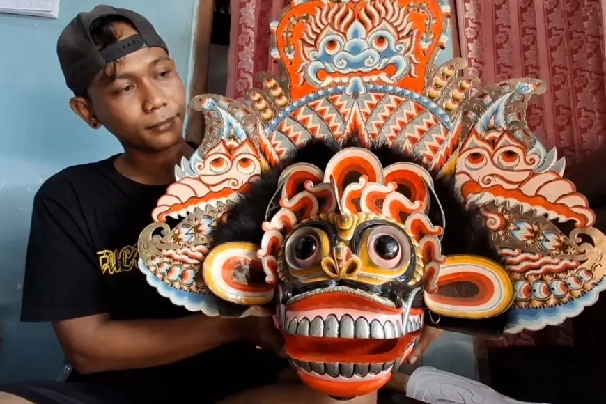 Dari Hobi Jadi Rezeki, Karya Barongan Pemuda Tulungagung Merambah Kalimantan dan Sumatera
