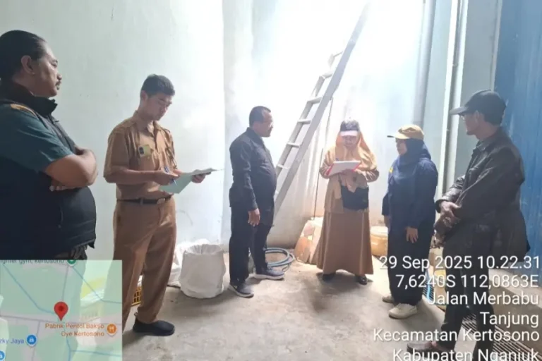 Disidak DLH Nganjuk, Usaha Pentol di Kertosono ternyata Tak Miliki IPAL