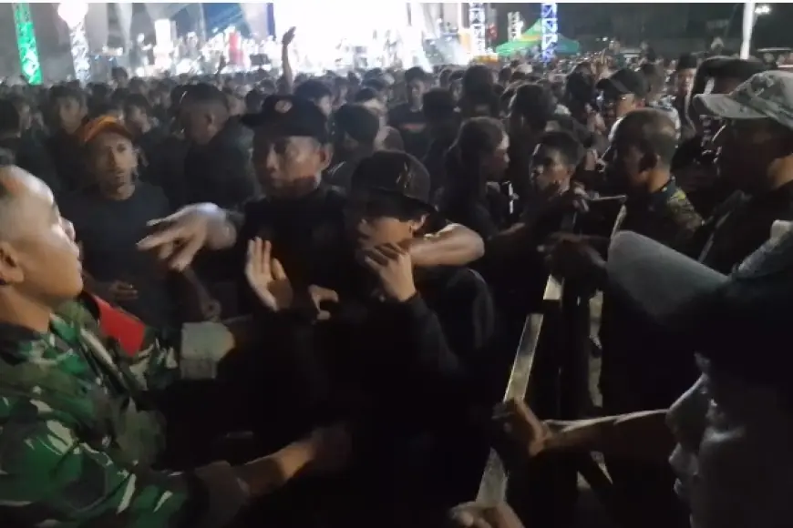 Ricuh, Konser Adella di Bulusari Pasuruan Diwarnai Adu Jotos Mulai Awal Hingga Akhir