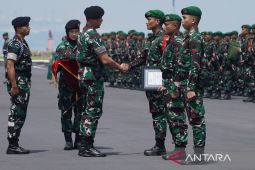 Pangdam Brawijaya sambut kedatangan Satgas Yonif 512/QY