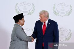 Trump puji peran Prabowo dukung perdamaian di Timur Tengah