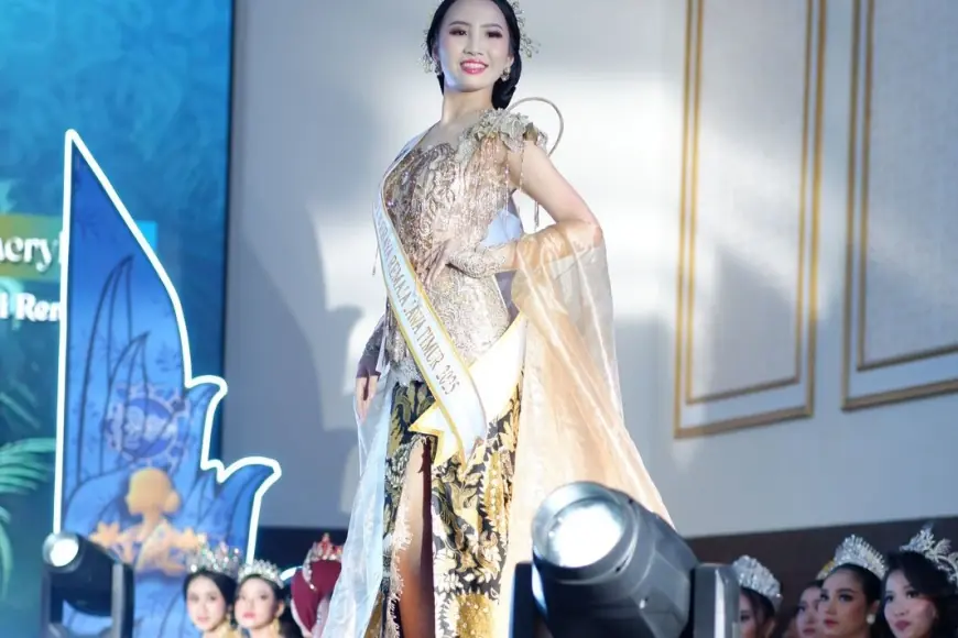 Siswa SMAK Frateran Surabaya Raih 4th Runner Up Puteri Kebaya Jawa Timur 2025