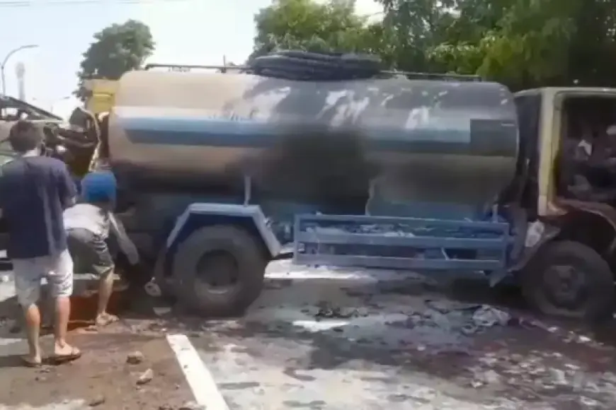 Rem Blong, 6 Kendaraan Terlibat Kecelakaan di Jalur Malang–Surabaya