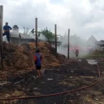 Tempat Produksi Gula Tebu Tradisional di Tulungagung Terbakar, Diduga akibat Api Sampah Merembet
