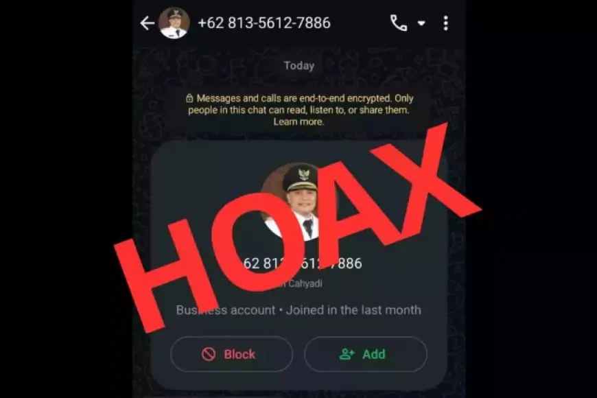 Waspadai Penipuan WhatsApp Catut Nama Wali Kota Surabaya Eri Cahyadi