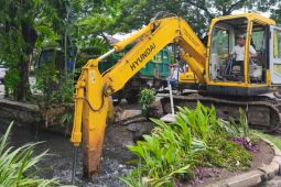 Pemkab Sidoarjo pastikan penanganan banjir di sekitar Lippo Plaza lancar