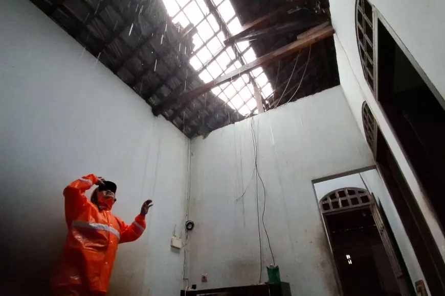 Angin Puting Beliung Terjang Tulungagung, Puluhan Rumah Rusak