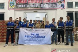 PELNI salurkan bantuan bagi korban bencana di Sumatra