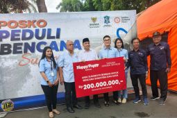 Pemkot Surabaya terima donasi Rp200 juta dari Happy Puppy Group