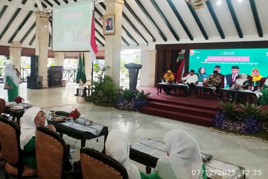Diskusi Fatayat NU Kabupaten Malang: Hasanuddin Wahid Ajak Perempuan Melek Digital