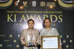 Kota Madiun raih penghargaan Badan Publik Informatif di KI Award Jatim