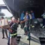 Lanud Iswahjudi salurkan 3.803 kg bantuan untuk korban bencana Sumatra