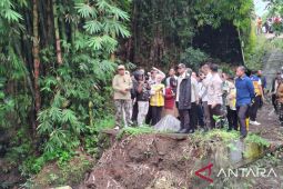 Menteri PU pastikan bangun jembatan putus akibat banjir di Jember
