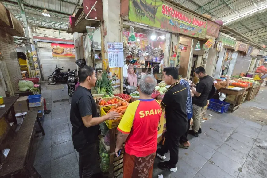 Jelang Imlek dan Ramadan, Polres Gresik Perketat Pengawasan Harga Pangan