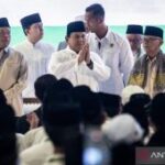 Prabowo vows crackdown on corruption, urges unity at MUI event