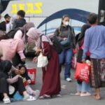 Jumlah penumpang bus di Terminal Purabaya selama Lebaran