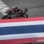 Bezzecchi jawara GP Thailand, Marquez gagal finis