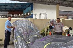 Polisi amankan balon udara liar jatuh dekat permukiman di Ponorogo