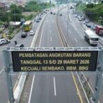 Pembatasan operasional truk saat arus mudik Lebaran
