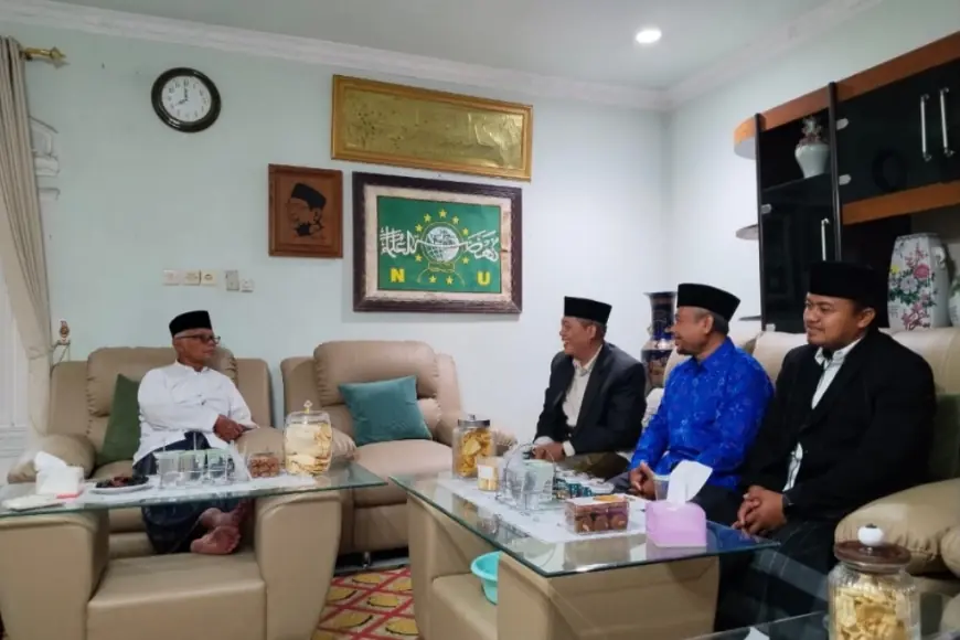 Perkuat Ukhuwah, Pengurus Ponpes Wali Barokah Rajut Silahturahmi Dengan Ketua MUI Pusat , Wali Kota dan FKUB Kota Kediri