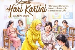 Khofifah ajak turunkan angka kematian ibu di Hari Kartini 2026