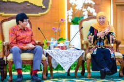 Khofifah terima dubes RI untuk Australia dorong akses bahan baku kulit