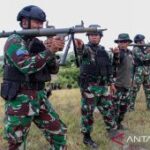 Prajurit Yonif 3 Marinir uji ketepatan senjata bantuan di Situbondo