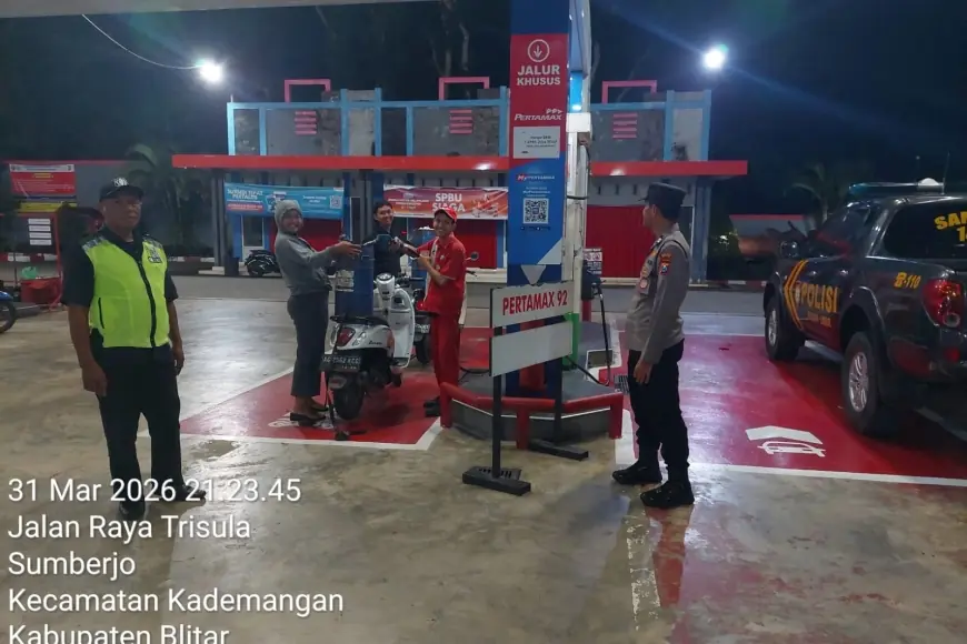 Polisi Sebut Stok BBM di Blitar Aman