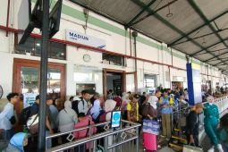 KAI Daop 7 Madiun layani tiga juta pelanggan pada triwulan I