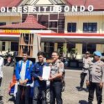Kapolres Situbondo apresiasi PMII STAINH demo soal kasus BBM subsidi