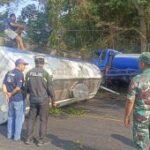 Polisi tangani kecelakaan truk di Malang akibatkan satu korban tewas