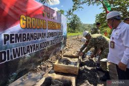 Jembatan Garuda di Situbondo mulai dibangun