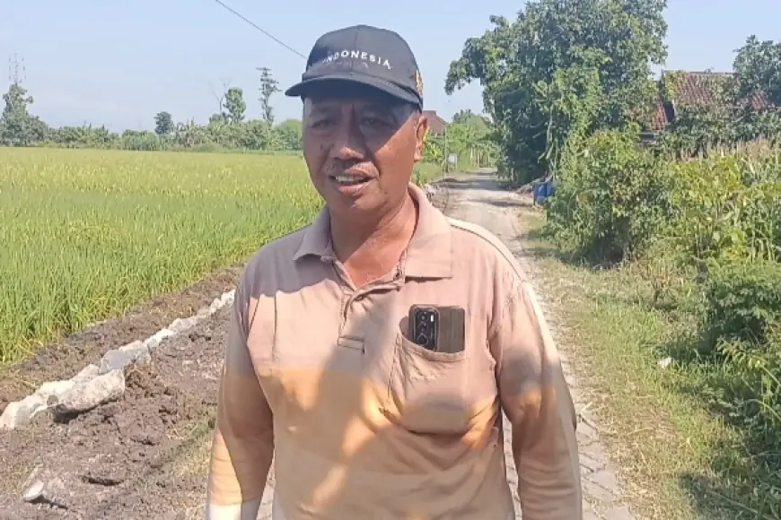 Proyek Talut Jalan di Jogomerto Nganjuk Disoal Warga, Pemdes Sebut Sesuai Aturan