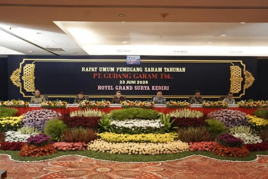 RUPS PT Gudang Garam 2026: Bagikan Dividen Rp1,5 Triliun dan Angkat Komisaris Baru