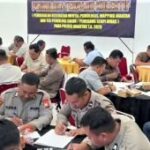 Polres Magetan gelar psikotes bagi personel pemegang senjata api dinas