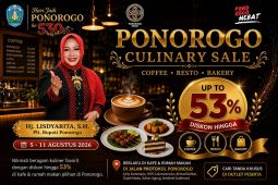 Ponorogo gerakkan ekonomi lokal melalui paket diskon kuliner 53 persen