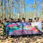 TNI dan petugas gabungan waspadai karhutla di kawasan hutan Magetan