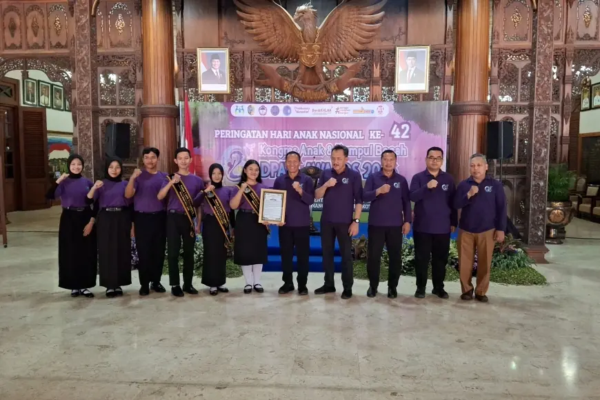 Plt Bupati Tulungagung Kukuhkan Forum Anak 2025&2026