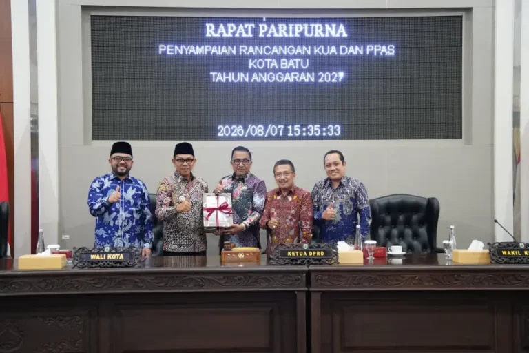 Proyeksi PAD Kota Batu 2027 Capai Rp 345,4 Miliar, Nurochman Dorong Penguatan Kemandirian Fiskal