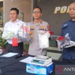 Polres Malang gagalkan peredaran 1,1 kilogram sabu dari Jakarta