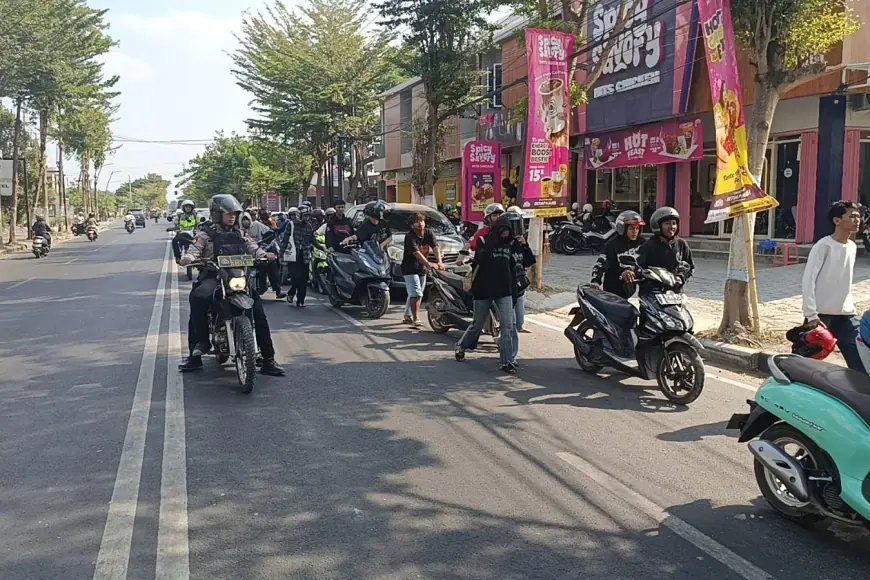 Polres Bojonegoro Tertibkan Rombongan Penggembira Perguruan Silat, Orang Tua Dipanggil